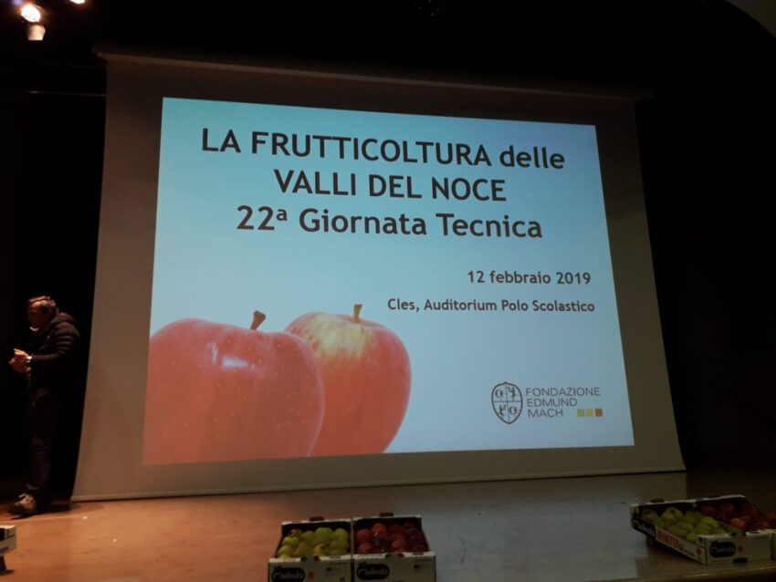 Fondazione Agrion ospite a Cles per la 22° Giornata della Frutticoltura delle Valli del Noce