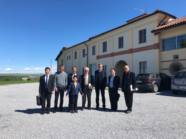 Una delegazione dell’ambasciata cinese in visita alla Fondazione Agrion