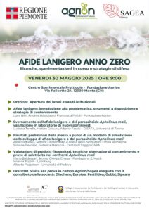 30/05/2025 - AFIDE LANIGERO ANNO ZERO: Ricerche, sperimentazioni in corso e strategie di difesa @ Fondazione Agrion